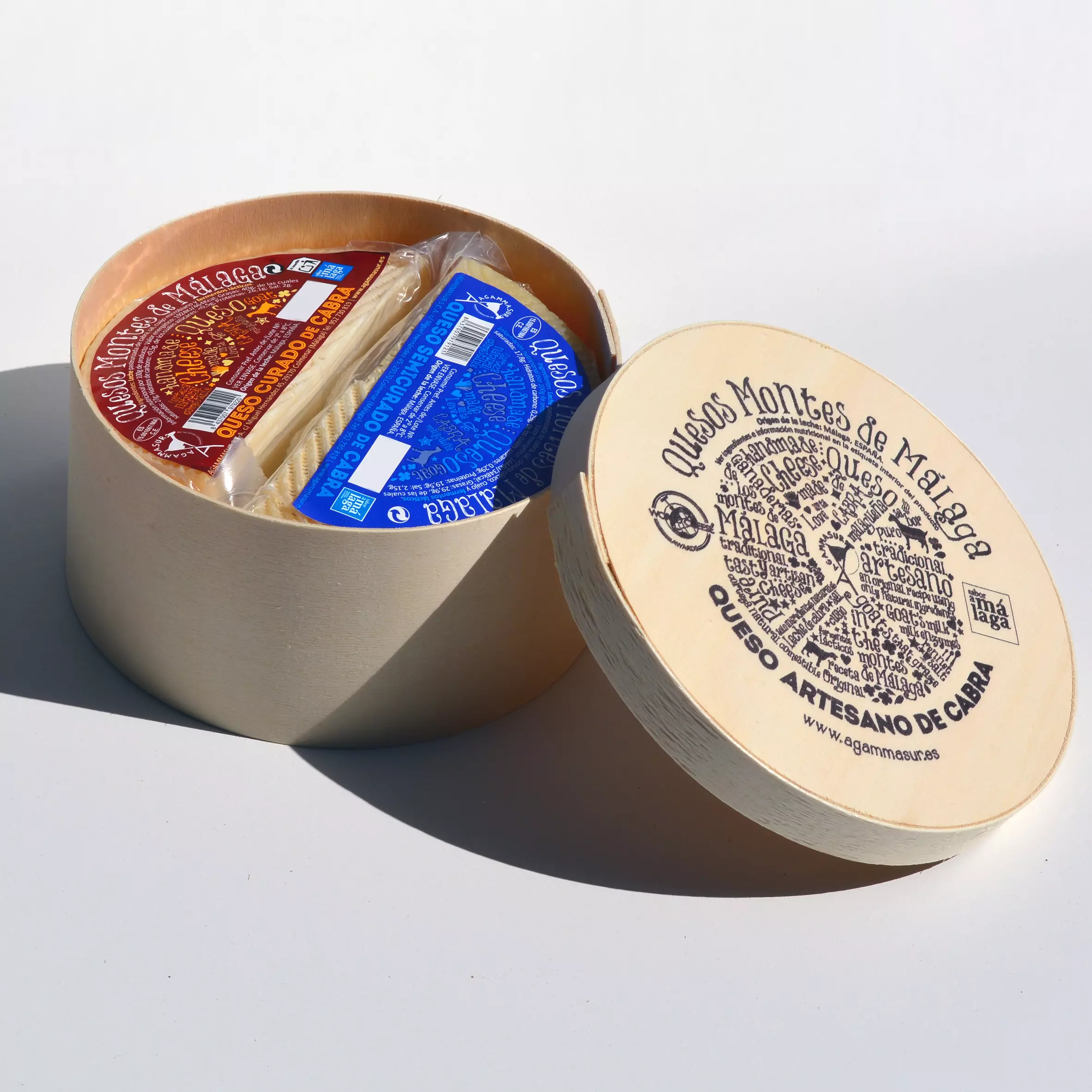 Lote de quesos de cabra tradicionales