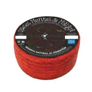 Queso Curado Reserva Natural al Pimentón Montes de Málaga 980 g aprox