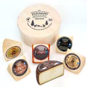 Lote Cata de Quesos El Pinsapo compuesto por 6 variedades de queso de cabra de Málaga