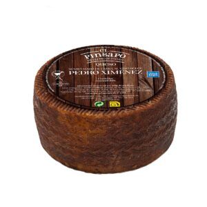 Queso Semicurado de cabra al Vino Dulce Pedro Ximénez El Pinsapo 980 g aprox